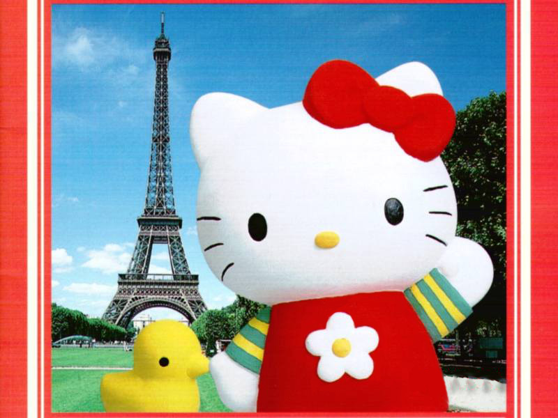 Hello Kitty Summer Desktop Wallpaper