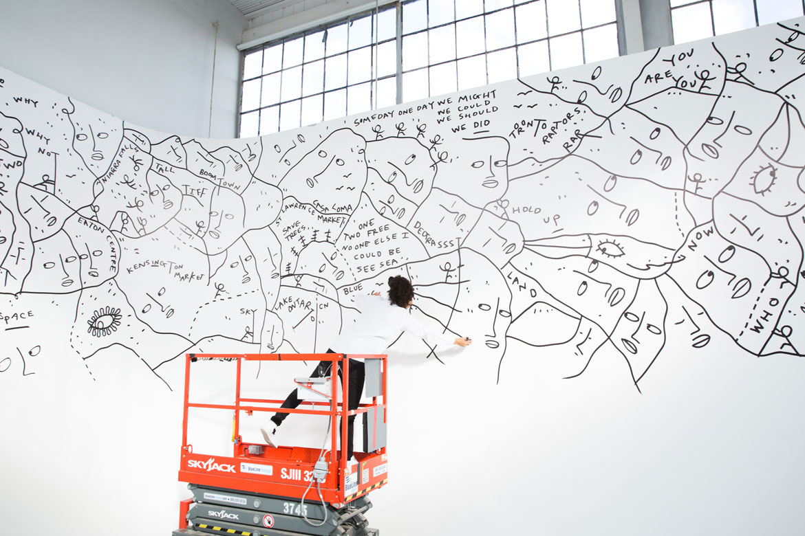 Shantell Martin Draws Everywhere And On Everything As She Tries To
