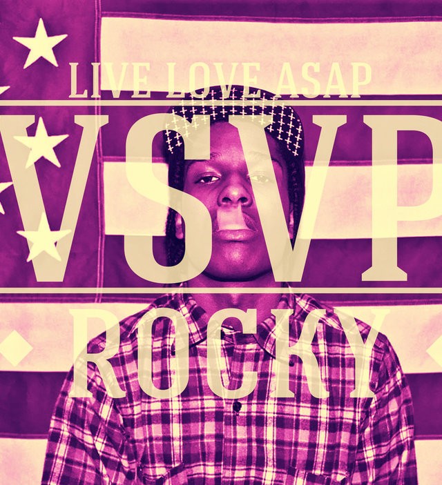 Asap Rocky Flag Vsvp Rap Wallpaper