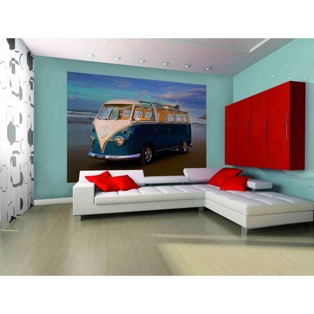 Thuis Fotobehang Volkswagen Vw Camper Wallpaper
