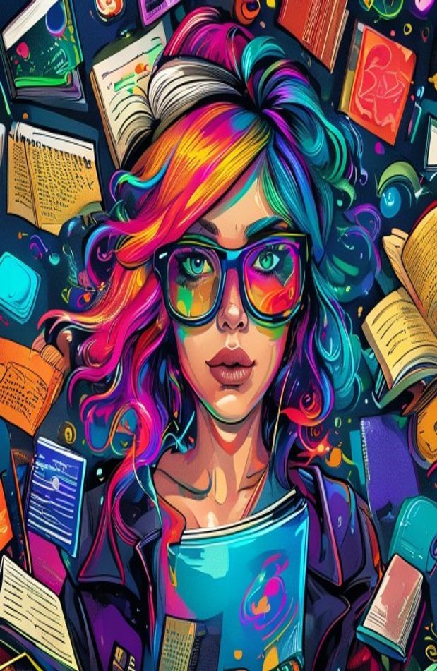 Geek Girl Wallpaper