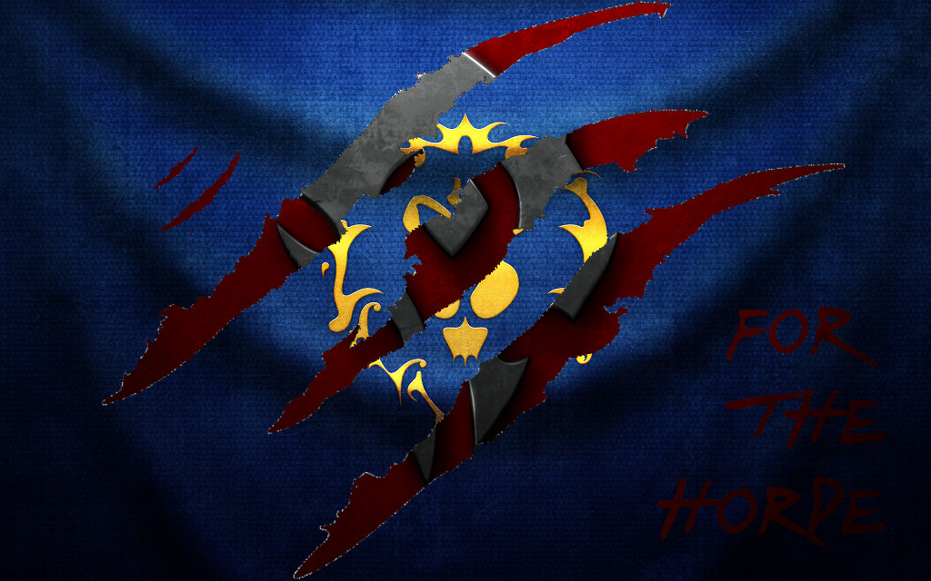  Of Warcraft Wallpaper Horde Symbol I whipped up a horde wallpaper 1024x640