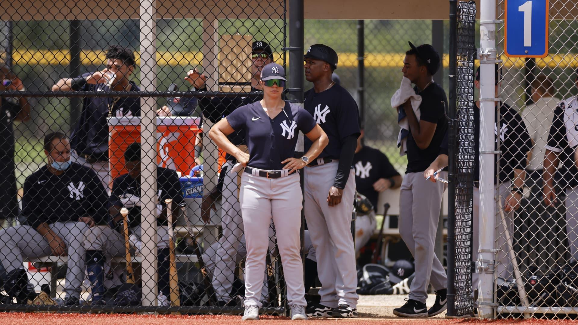 Yankees Rachel Balkovec Named First Female Minor League Baseball