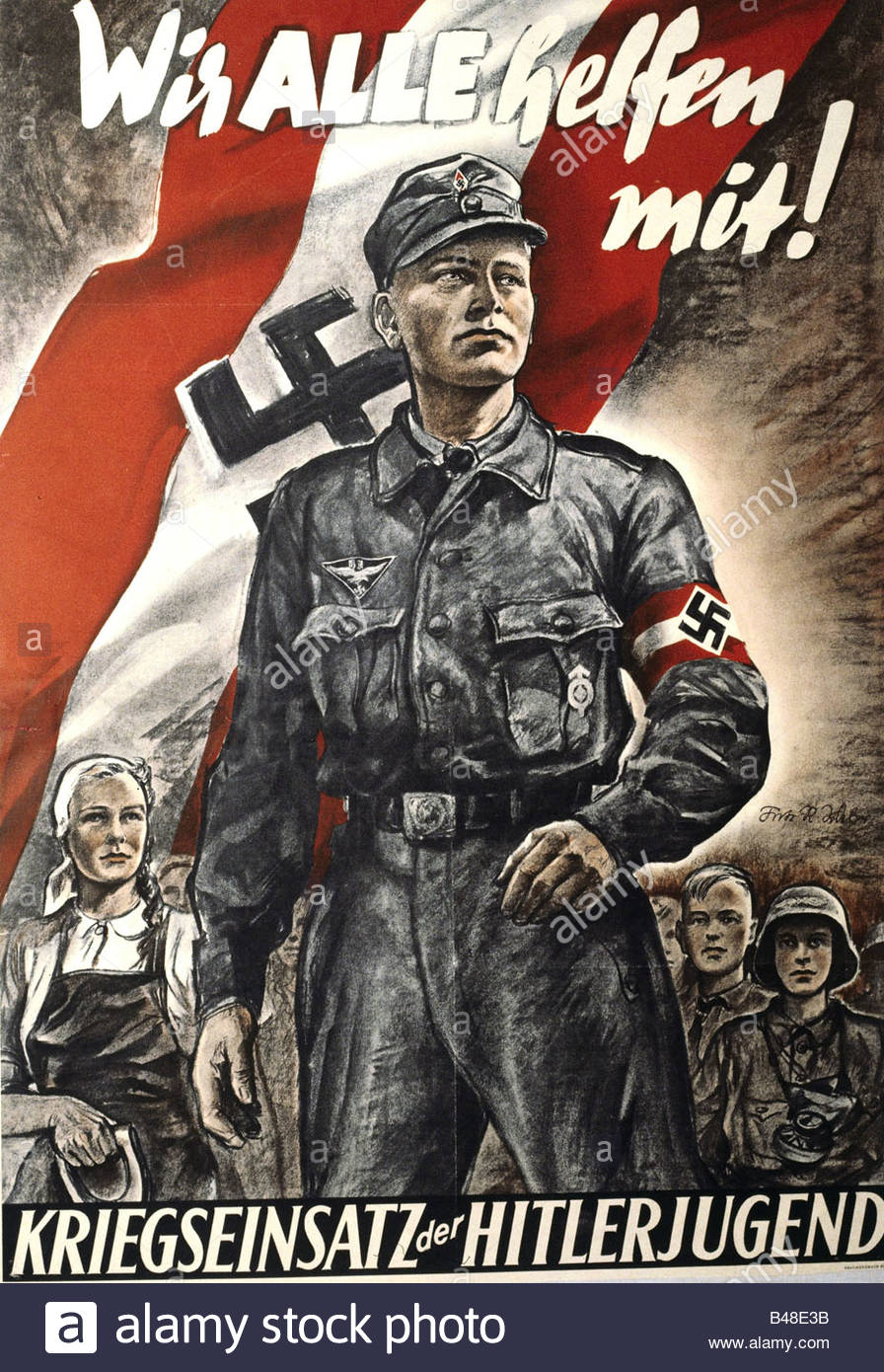 Hitler Poster Stock Photos Image