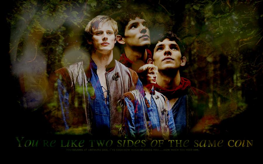 Merthur Two Sides By Lozzeh13