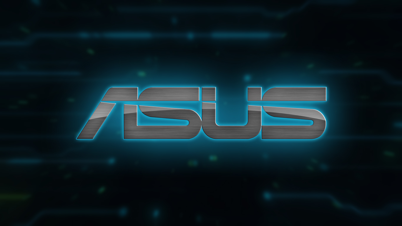 ASUS desktop wallpaper by ArtisanMoonDesigns on deviantART 1366x768