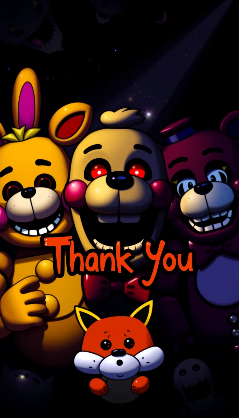 Fnaf Thank You Wallpaper