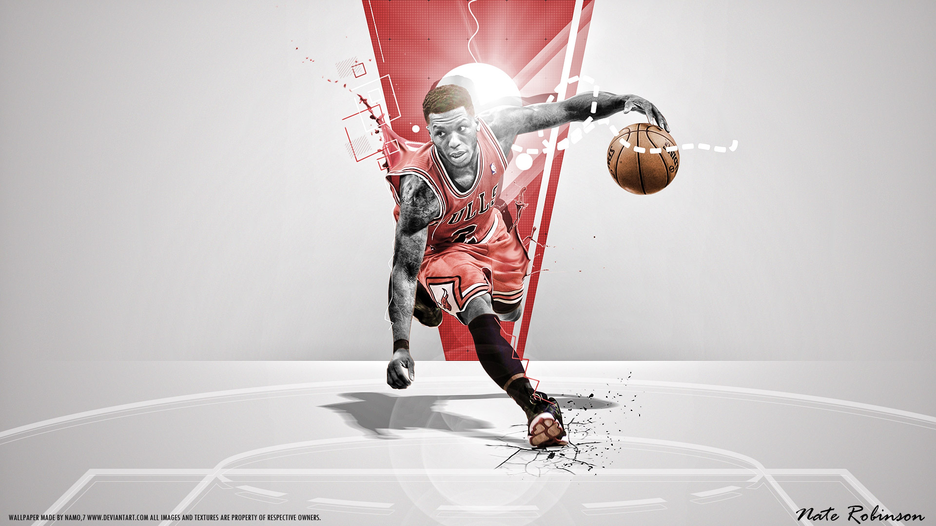 Nate Robinson Bulls Wallpaper Basketball