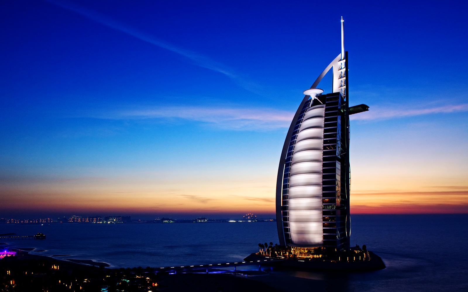 Luxury Hotel Burj Al Arab HD Wallpaper For Windows Xp Vista