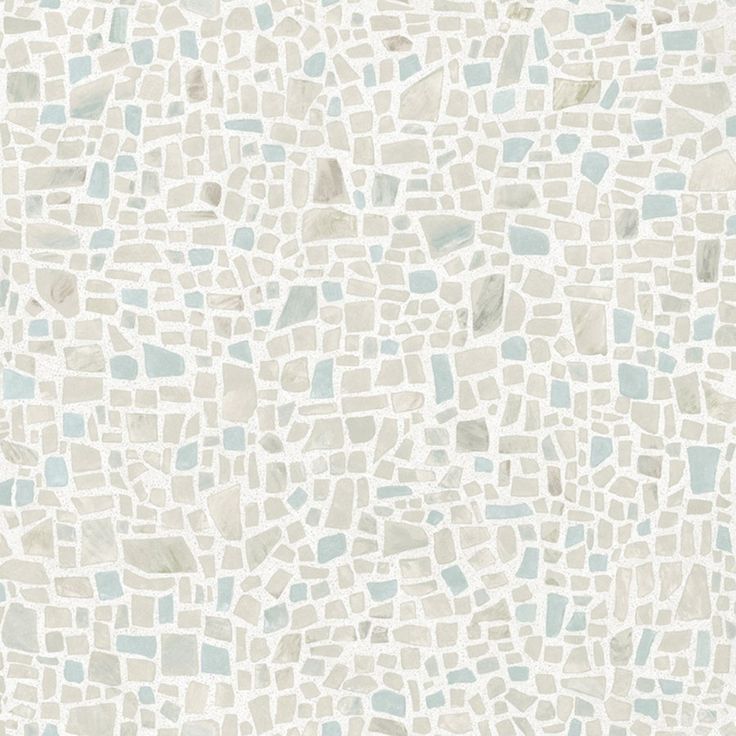 Mountain Mosaic Tile Blue Peelable Vinyl Prepasted Wallpaper at Lowe 736x736