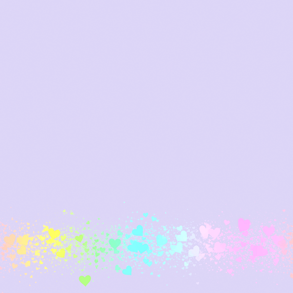 Heart Border A Plain Violet Background With Of Tiny