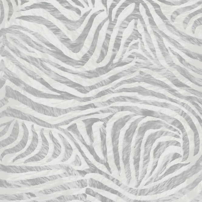 Graham Brown Zebra Print Animal Faux Fur Pattern Textured Wallpaper