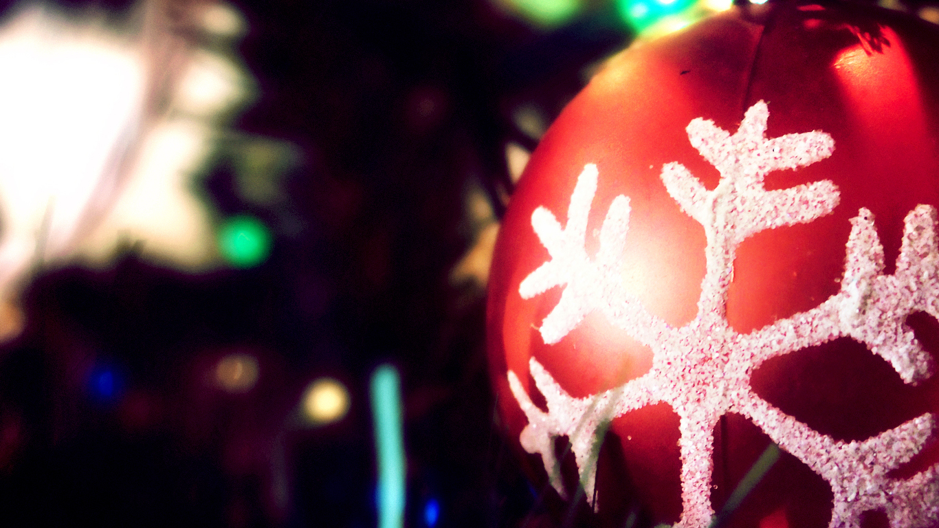 1366x768 Christmas Ornament Desktop Pc And Mac Wallpaper Pictures
