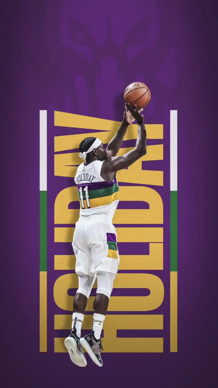Jrue Face Of The Franchise Holiday Phone Wallpaper Nolapelicans