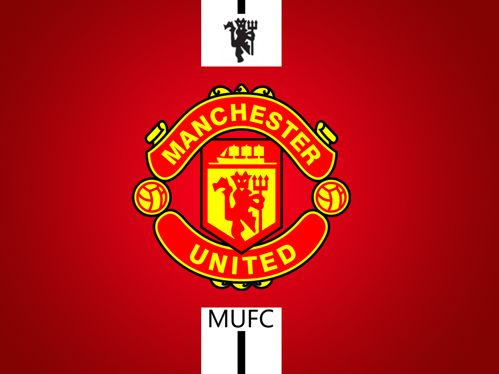 Manchester United Logo Wallpaper - WallpaperSafari