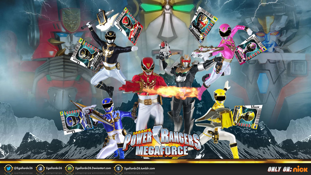 Power Rangers Megaforce Wallpaper By Egallardo26