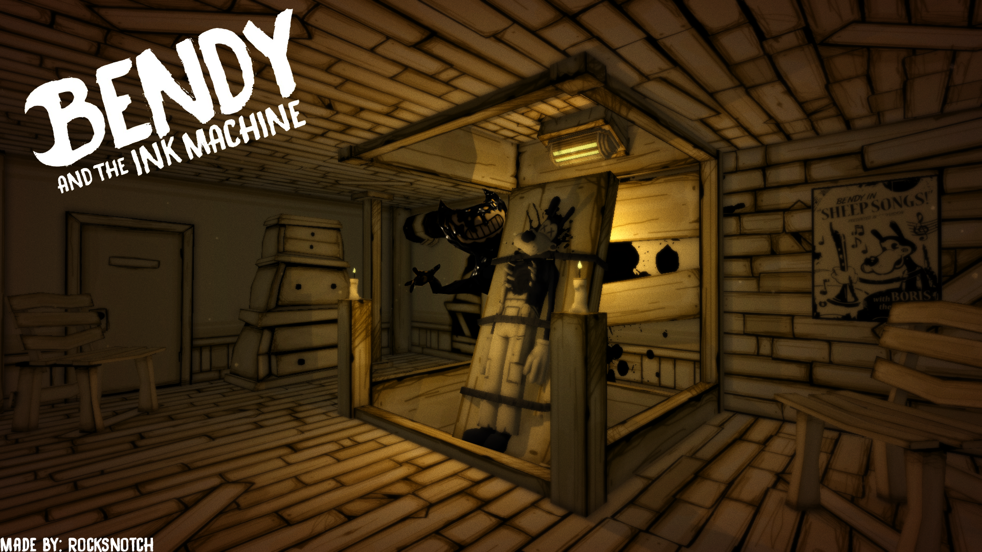 Bendy And The Ink Machine Phone Desktop Background