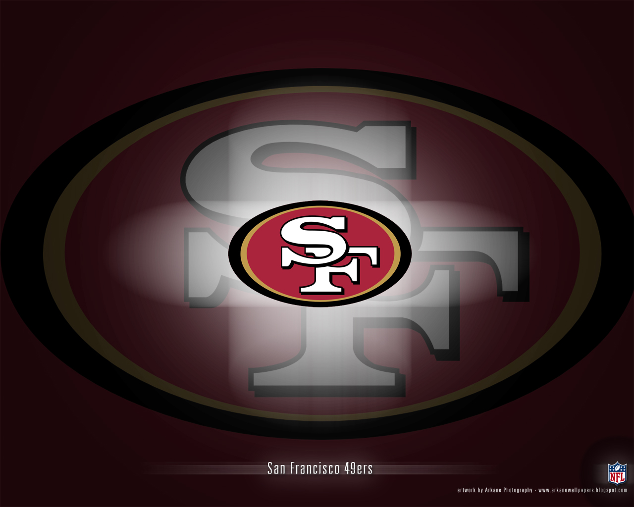 48+] San Francisco 49ers Wallpaper Logo - WallpaperSafari