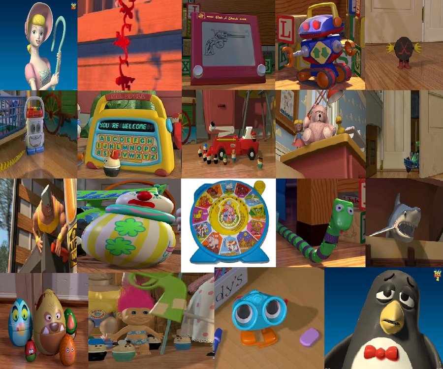 Andys Toys That Were Gone Before Toy Story 3 by Derrick55 on