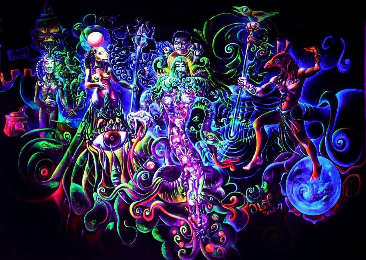 Dark Psychedelic HD Wallpaper