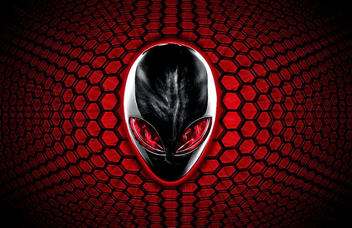 Red Wallpaper Alienware Logo Best Background