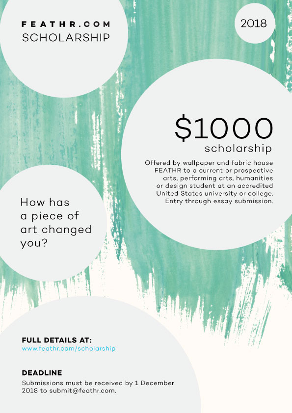 Feathr Wallpaper Scholarship