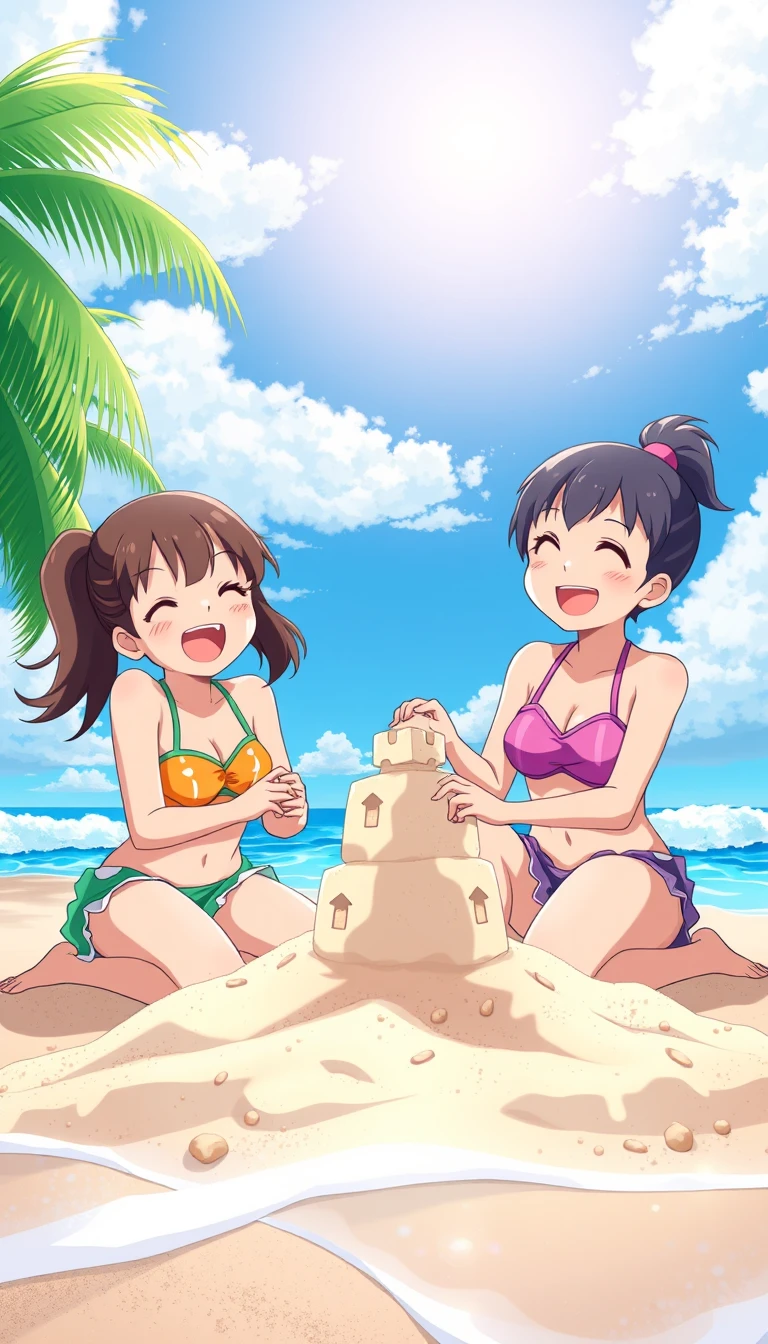 Anime Beach Wallpaper
