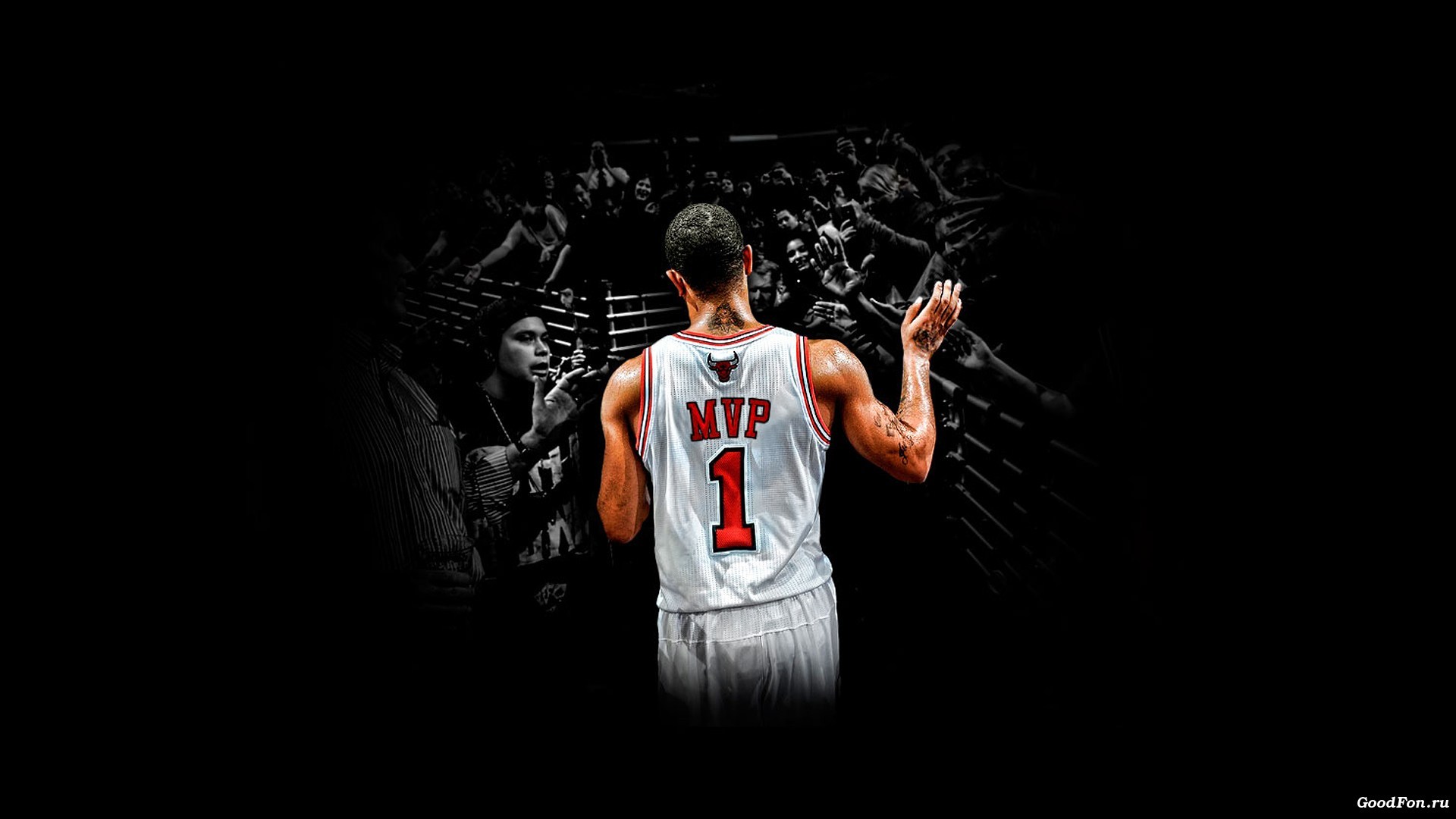 Chicago Bulls Derrick Rose Mvp Player HD Wallpaper Background