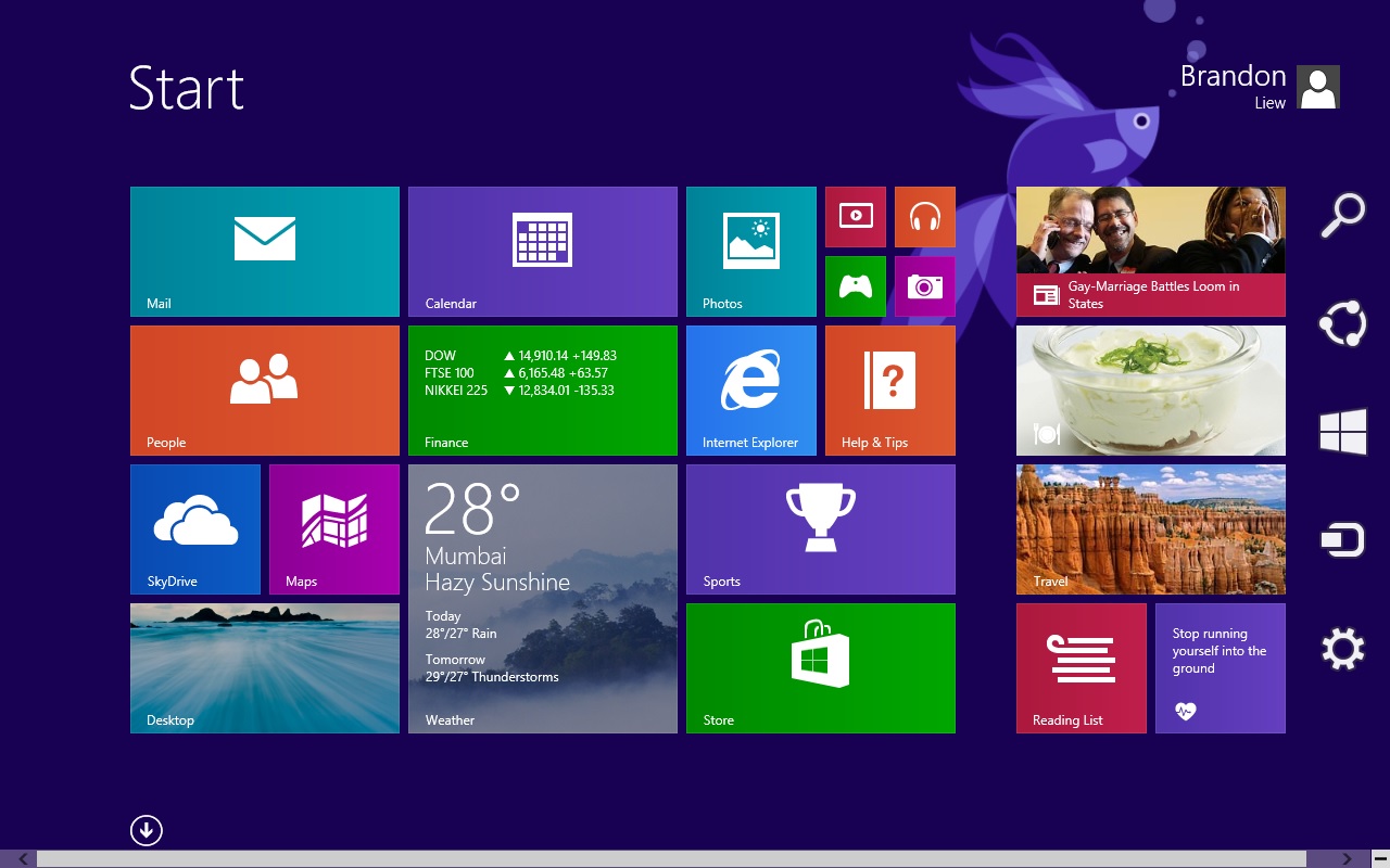 My Tech Sharing Windows 81 Preview First Look