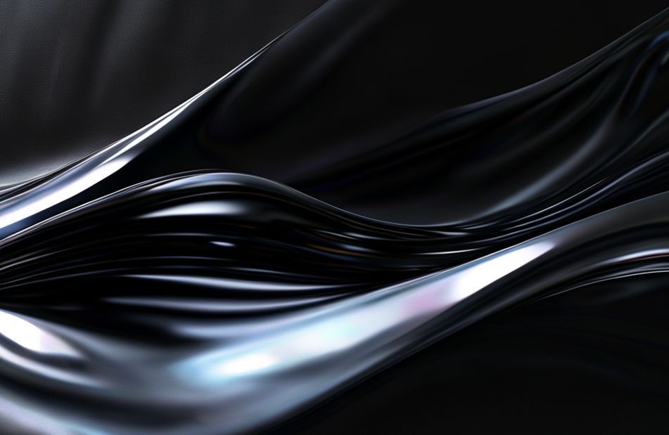 Glossy Black Wallpaper