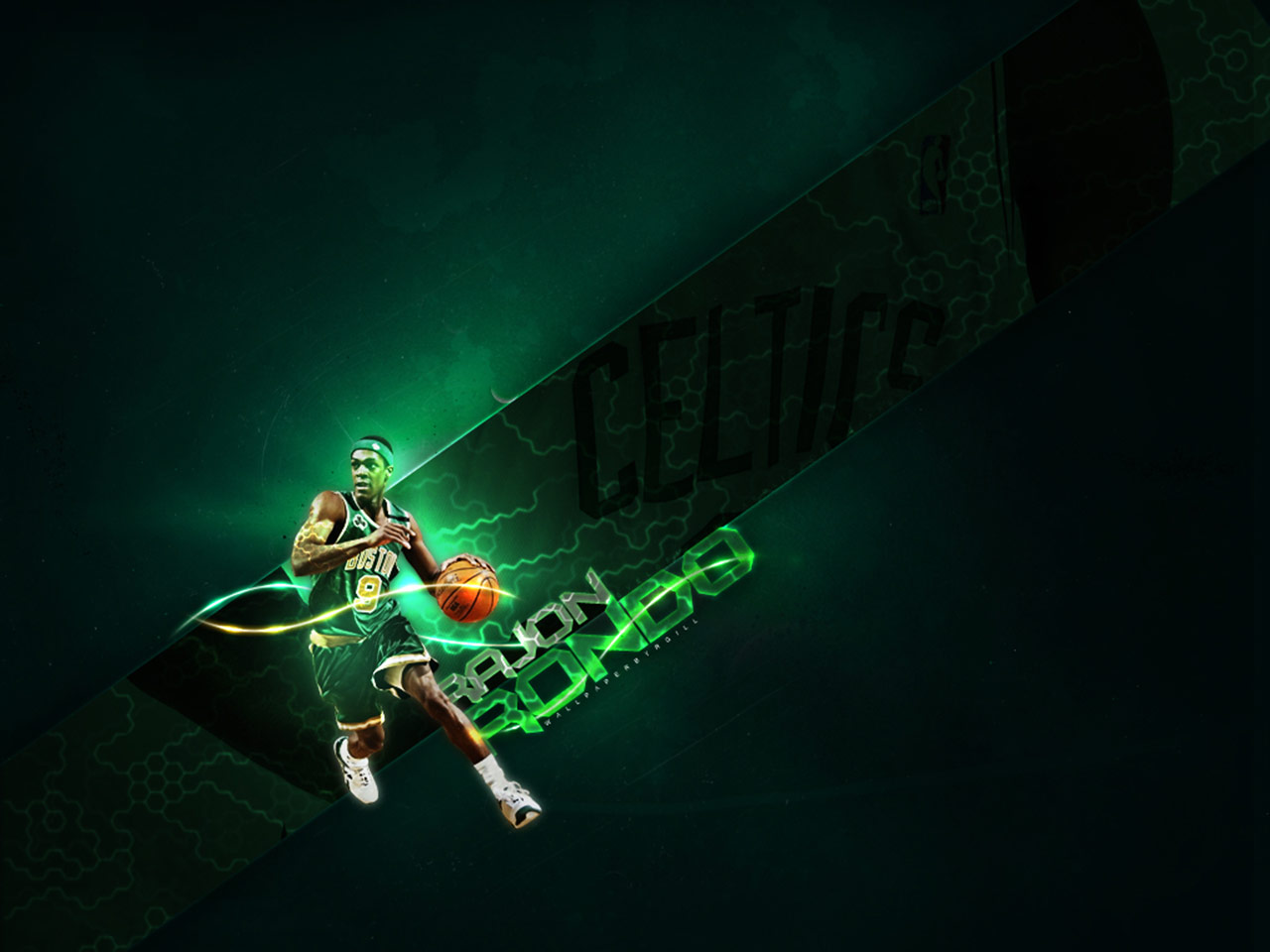 Rajon Rondo Wallpaper Desktop Foundation Of Boston Celtics Center
