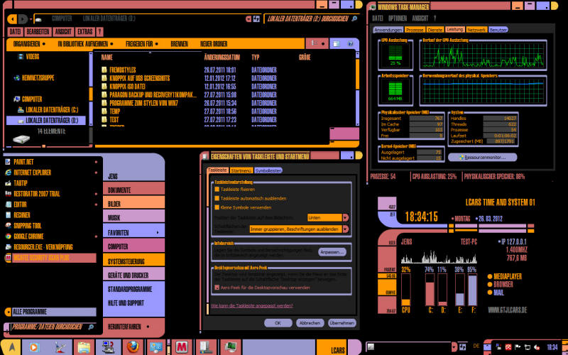Image Star Trek Lcars Desktop Themes Pc Android iPhone And