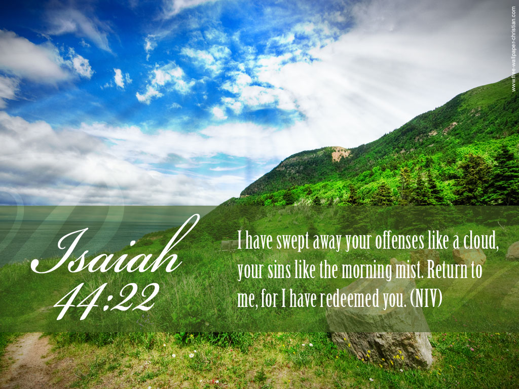 Desktop Bible Verse Isaiah Christian Wallpaper