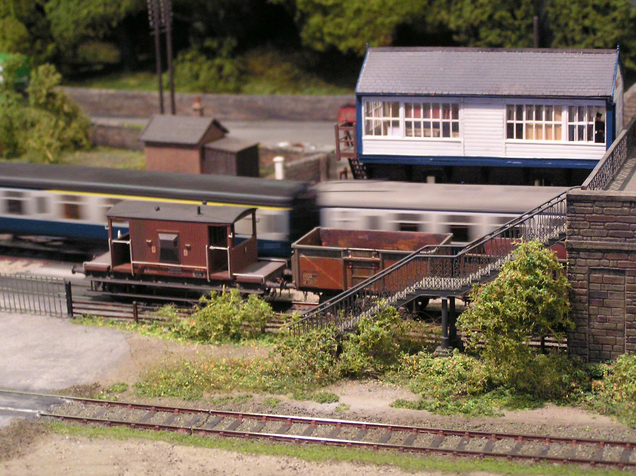 Model Railway Steam Diesel Electric Train Set Photographic