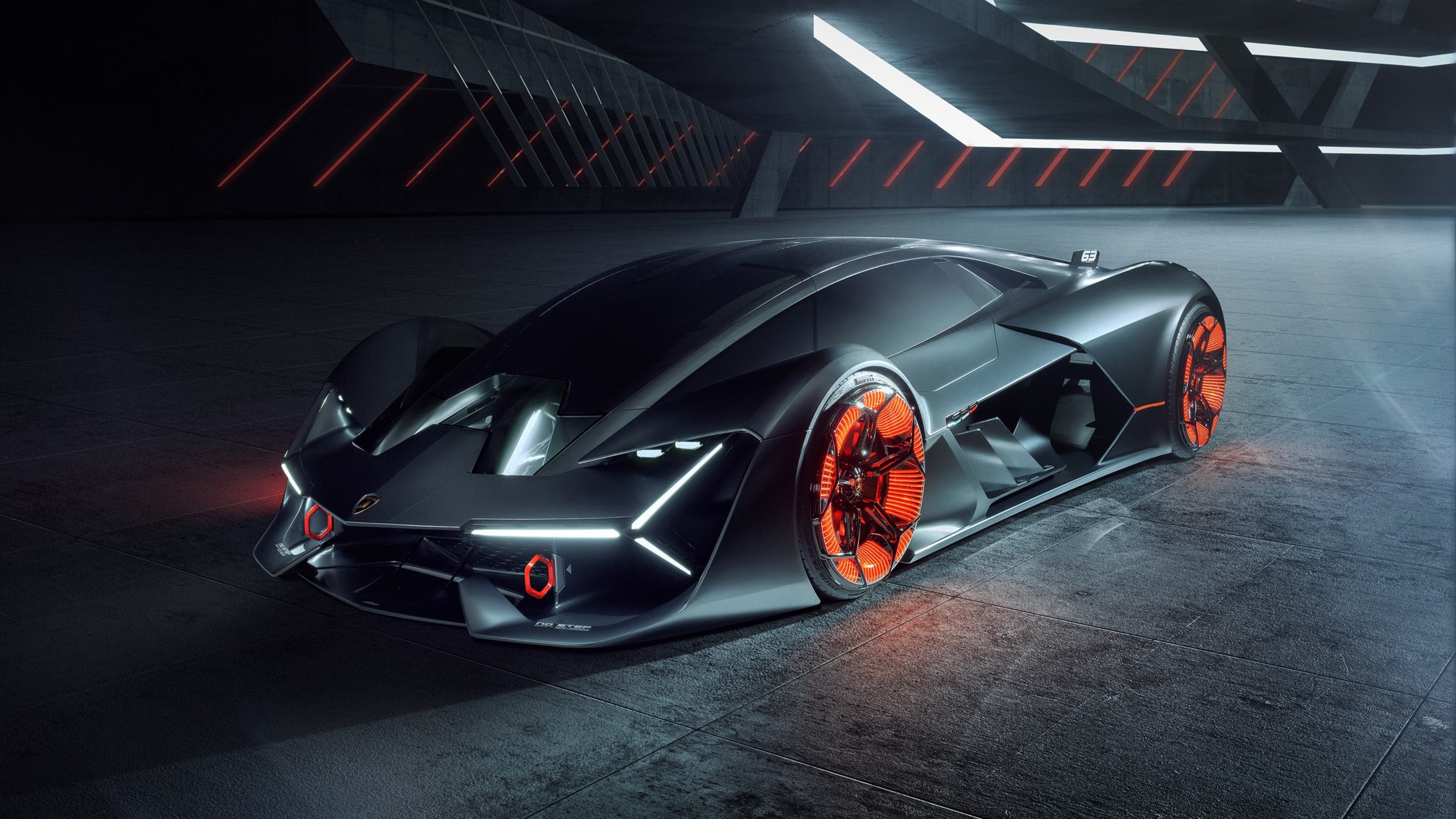 Superb Car 4k Pic Of Lamborghini Terzo Millennio HD Wallpaper