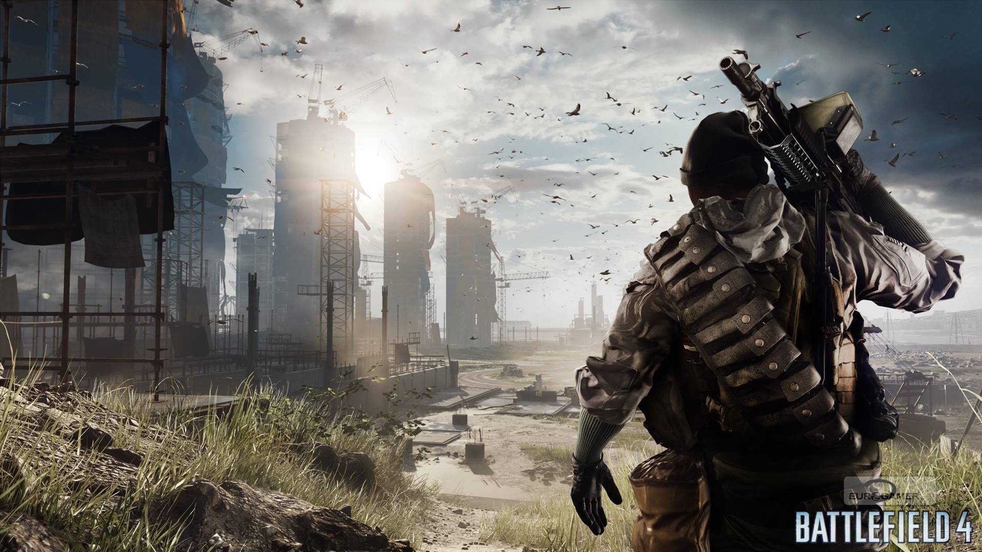 Epic Battlefield Soldier HD Wallpaper
