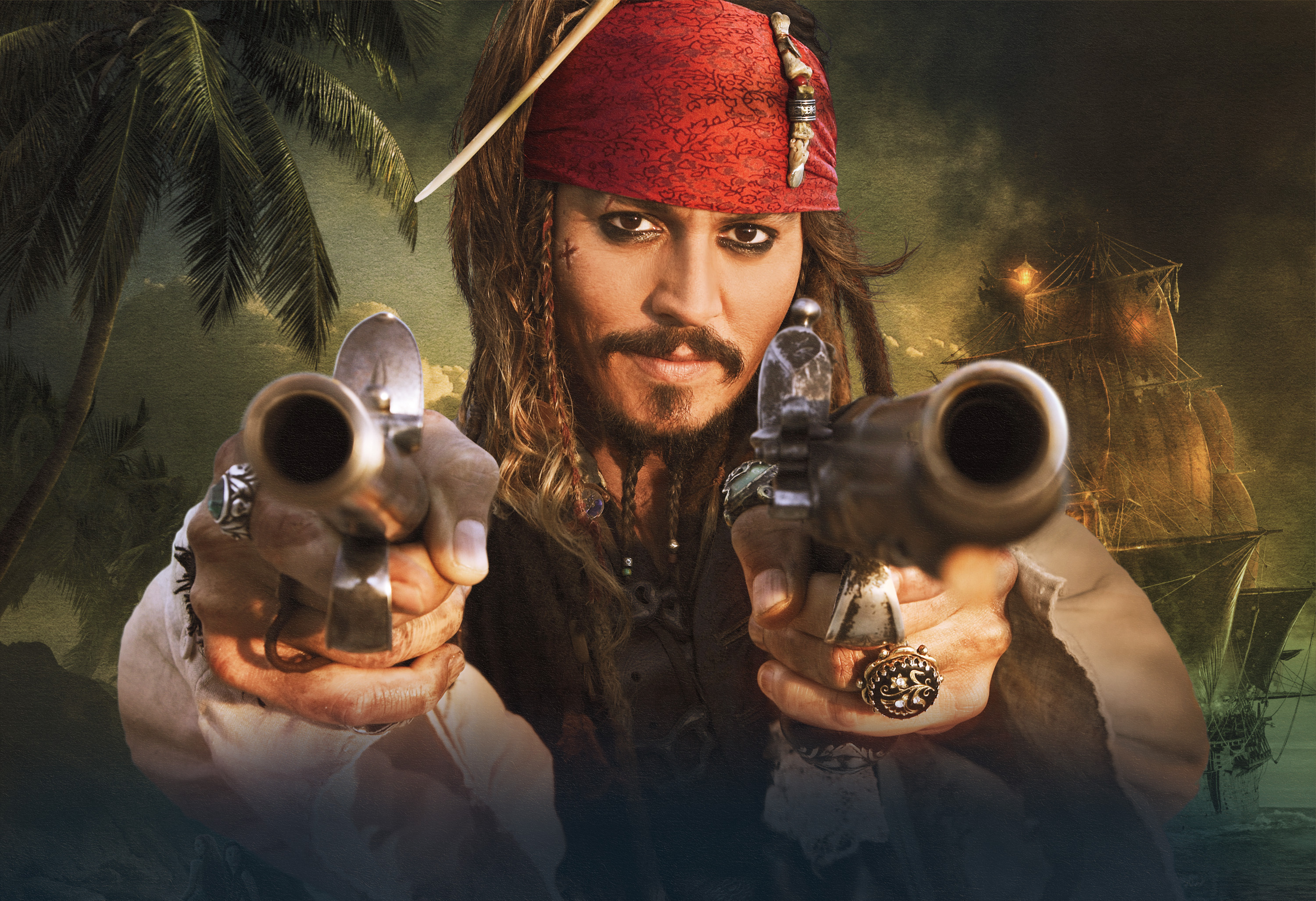 Jack Sparrow Pirates Of The Caribbean HD Wallpaper Movies