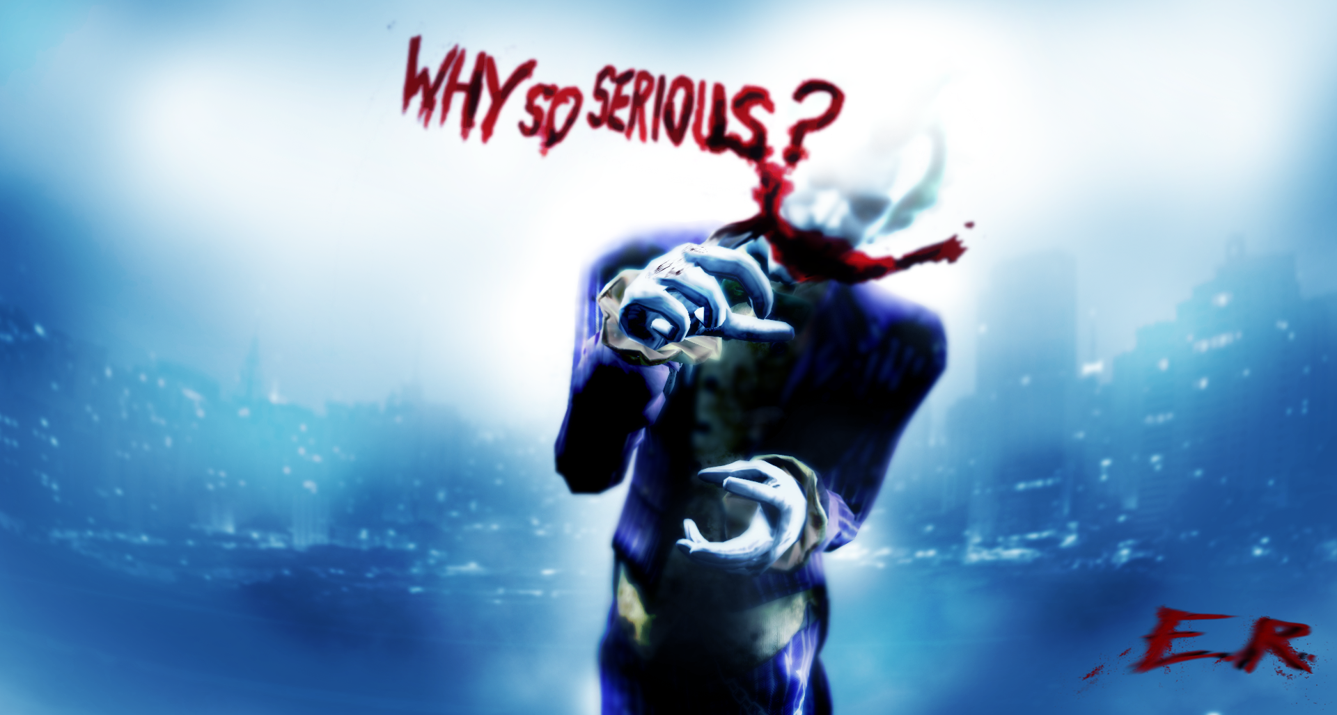 The joker stencil why so serious serious wallpaper  39223