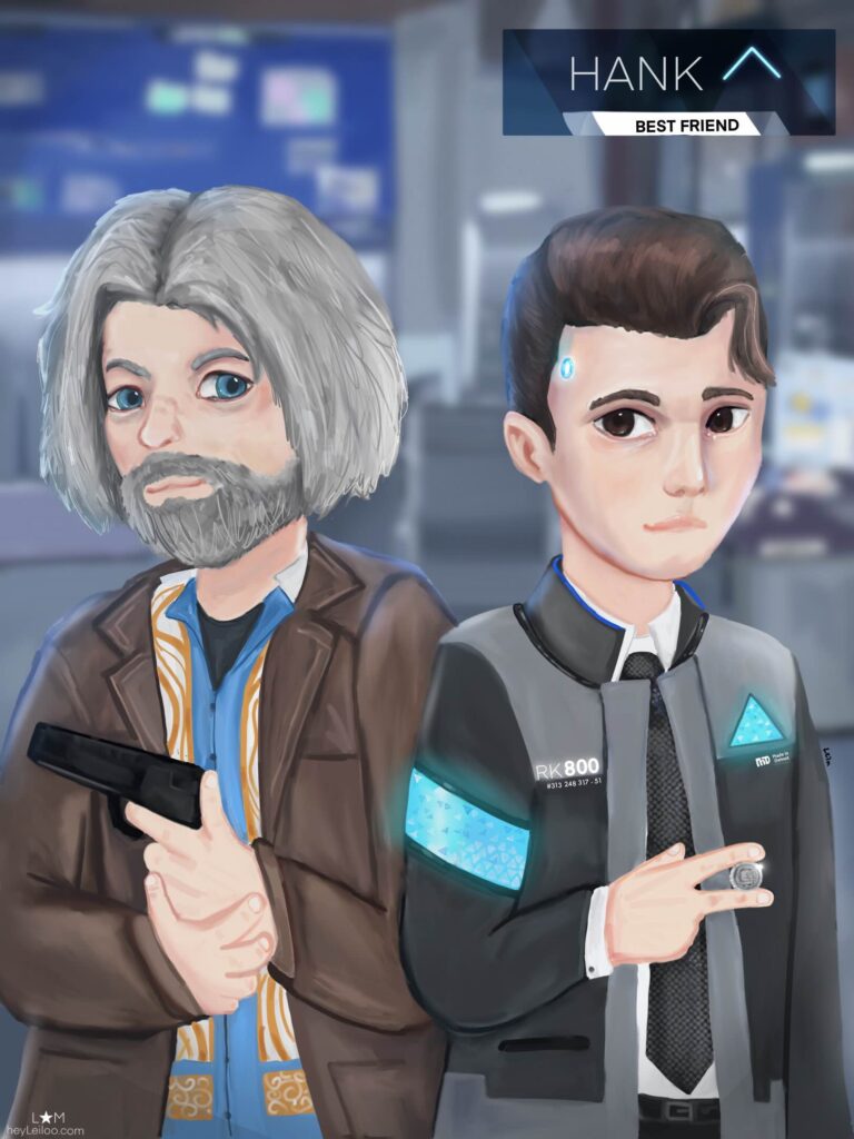 Detroit Become Human Fan Art Wallpaper
