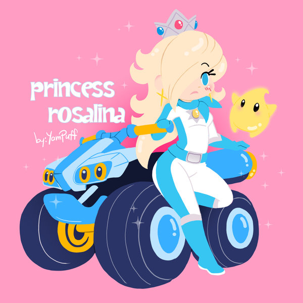 rosalina mario kart motorcycle