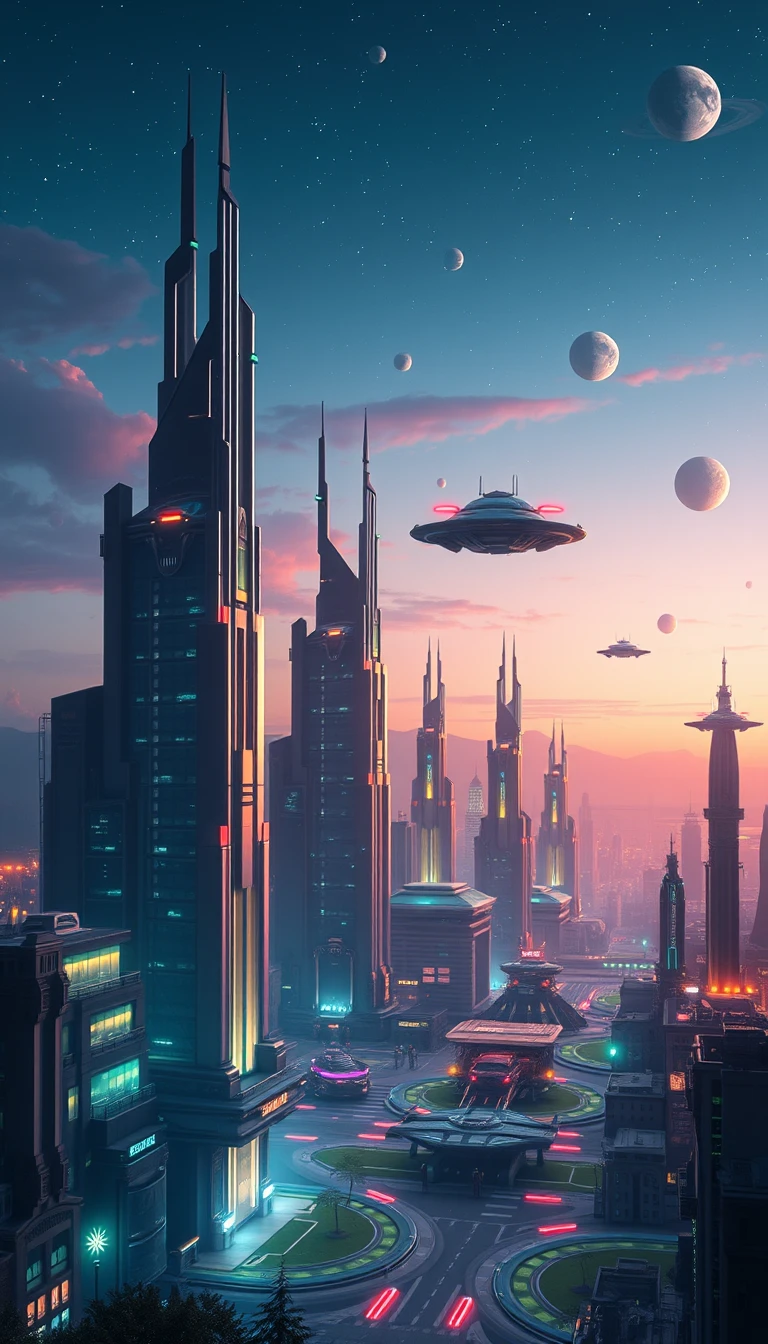 Sci Fi Phone Wallpaper