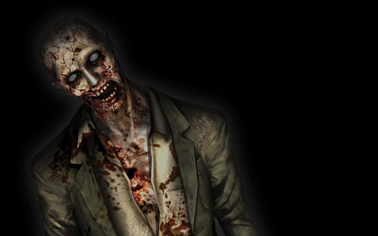 Trend Of Zombie Wallpaper HD Black Background