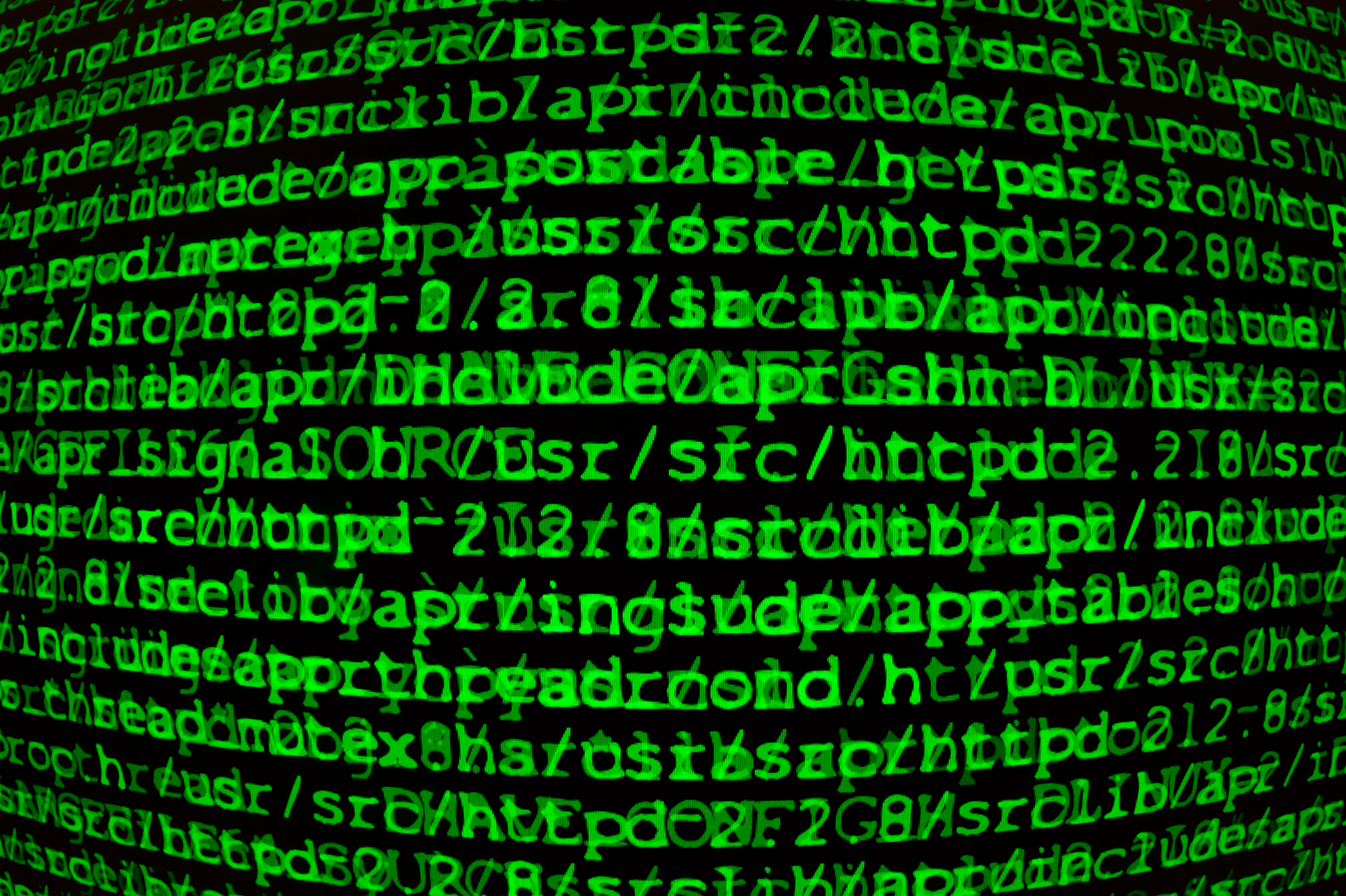 Green Hacking Wallpaper 2000x1332 Green Hacking Code 2000x1332