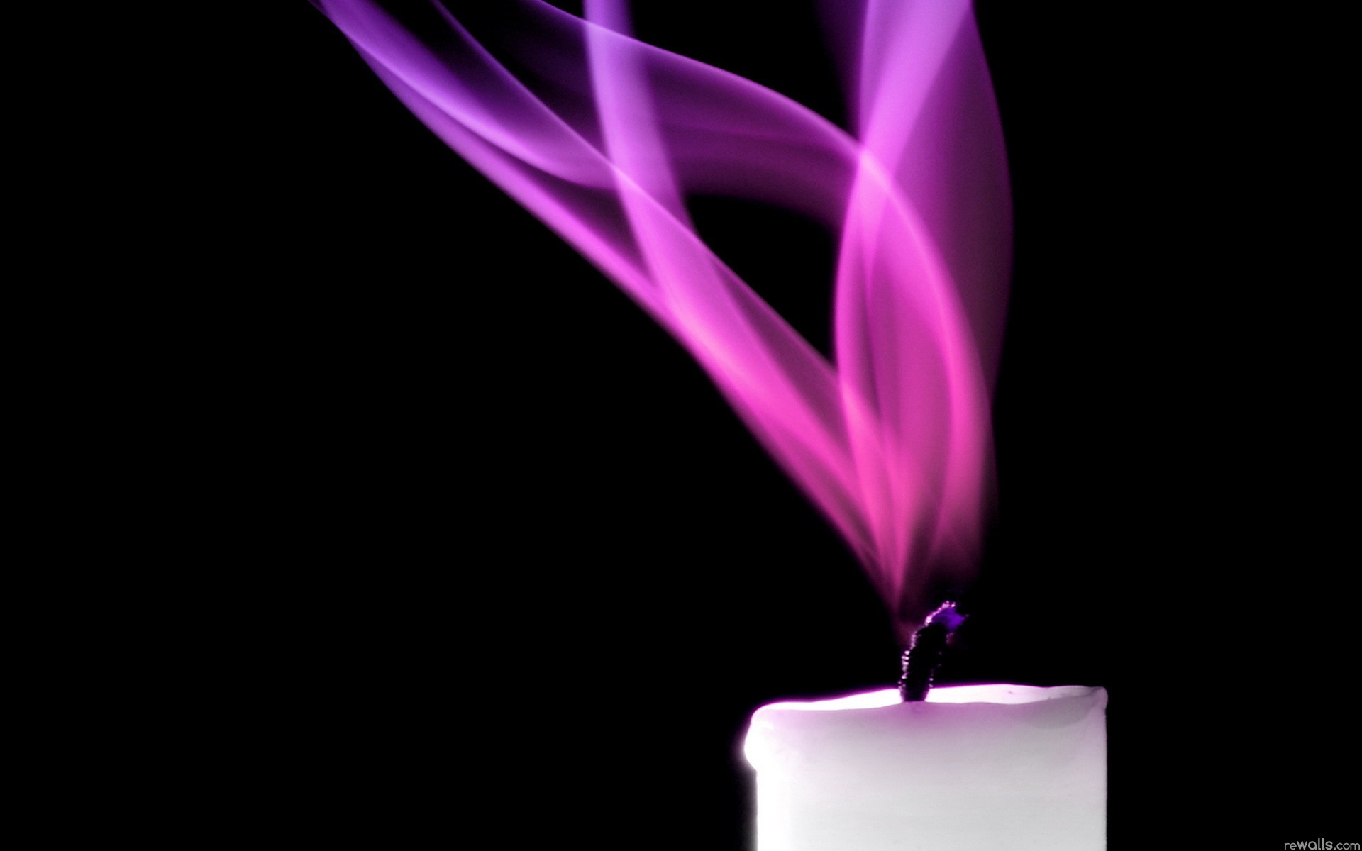 purple flame Wallpaper Background 37702