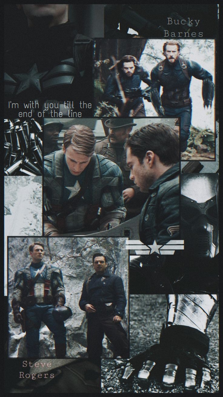 I M With You Till The End Of Line Bucky Barnes Marvel