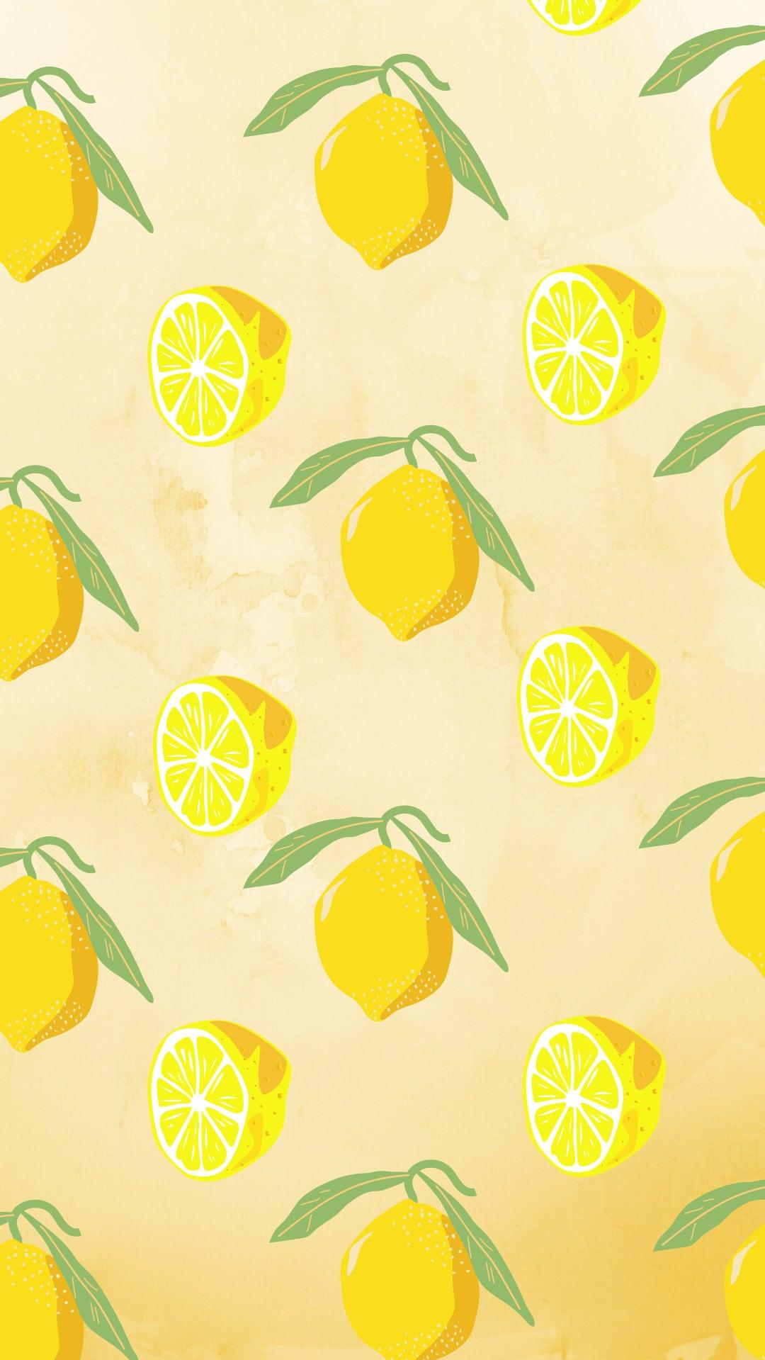 Lemon Phone Background Wallpaper Lemons Background