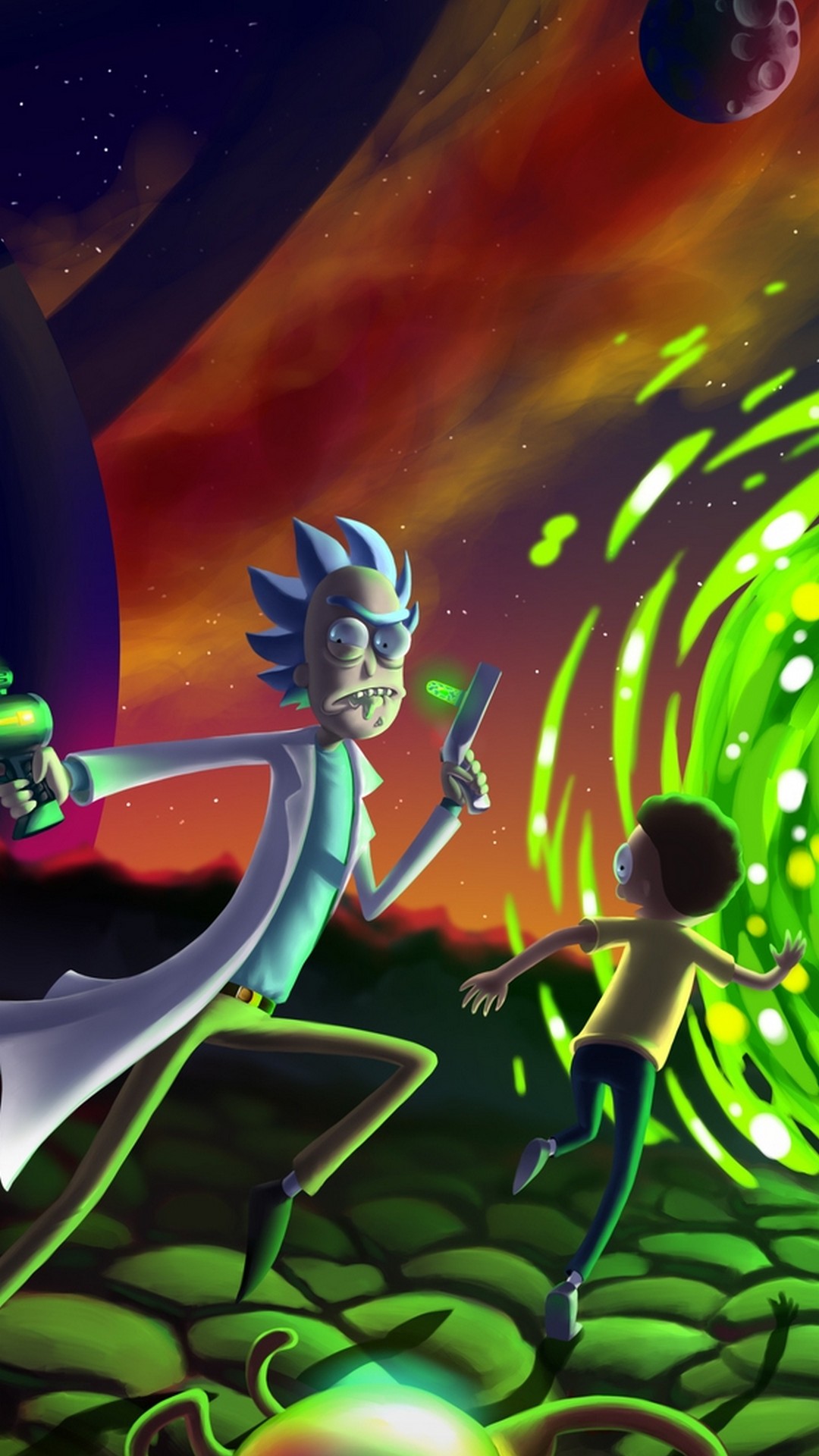 Rick And Morty Android Wallpaper Movie Poster HD