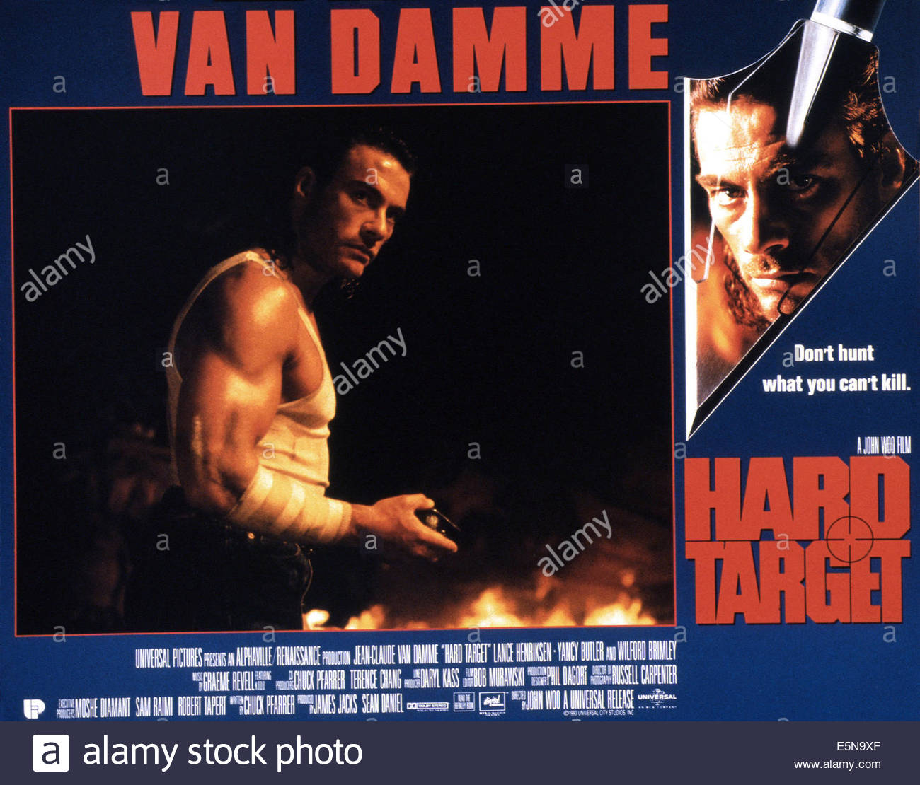 Hard Target Jean Claude Van Damme Universal Courtesy