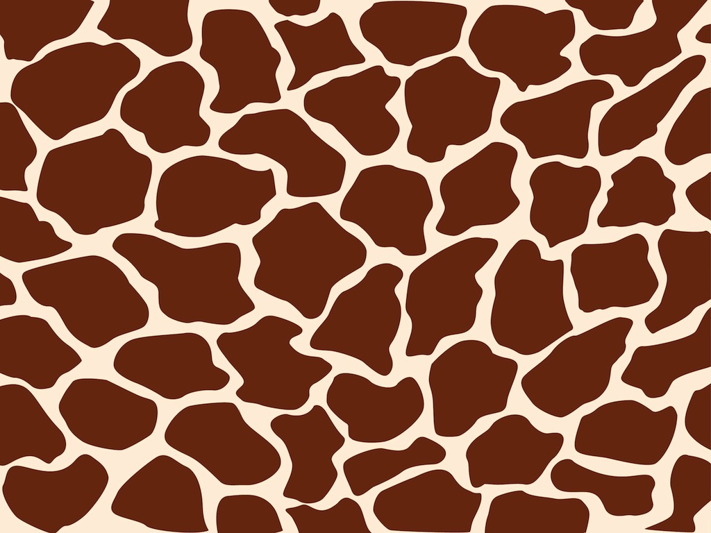 Giraffe Print Background