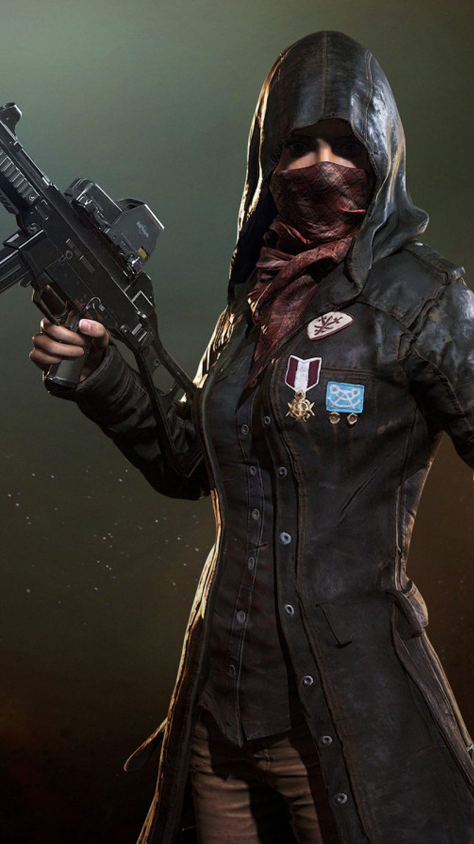 Pubg Female Player In Mask Pure 4k Ultra Hd Mobile